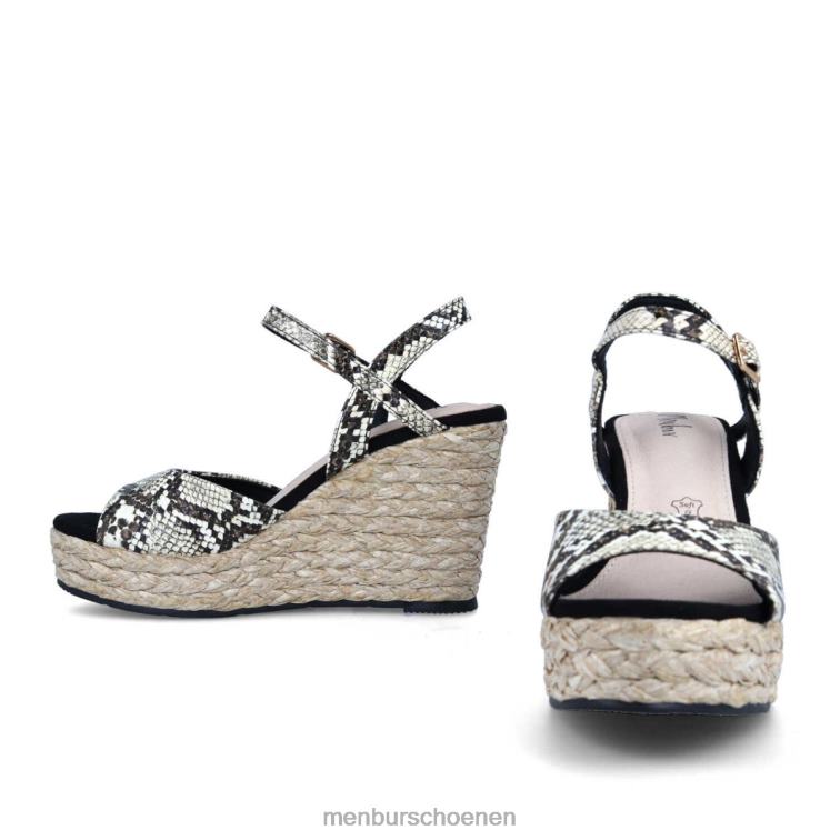 zwart casual chique schoen 64N06293 parini vrouwen Menbur