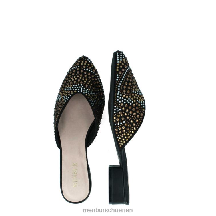 zwart casual chique schoen 64N063145 bivona vrouwen Menbur