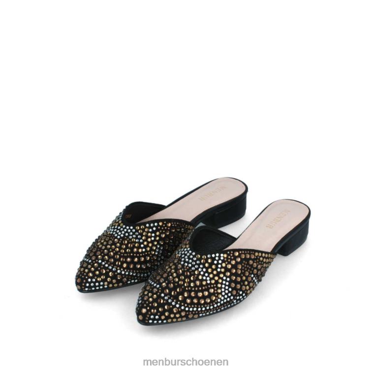 zwart casual chique schoen 64N063145 bivona vrouwen Menbur