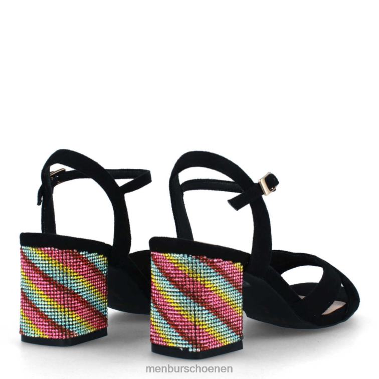 zwart casual chique schoen 64N063248 cremasco vrouwen Menbur