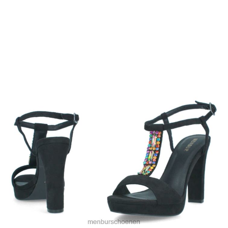 zwart casual chique schoen 64N06324 Arsie vrouwen Menbur