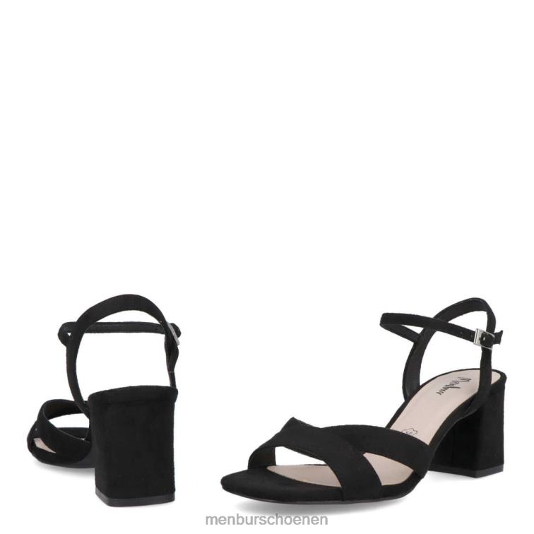 zwart casual chique schoen 64N063251 fineer vrouwen Menbur