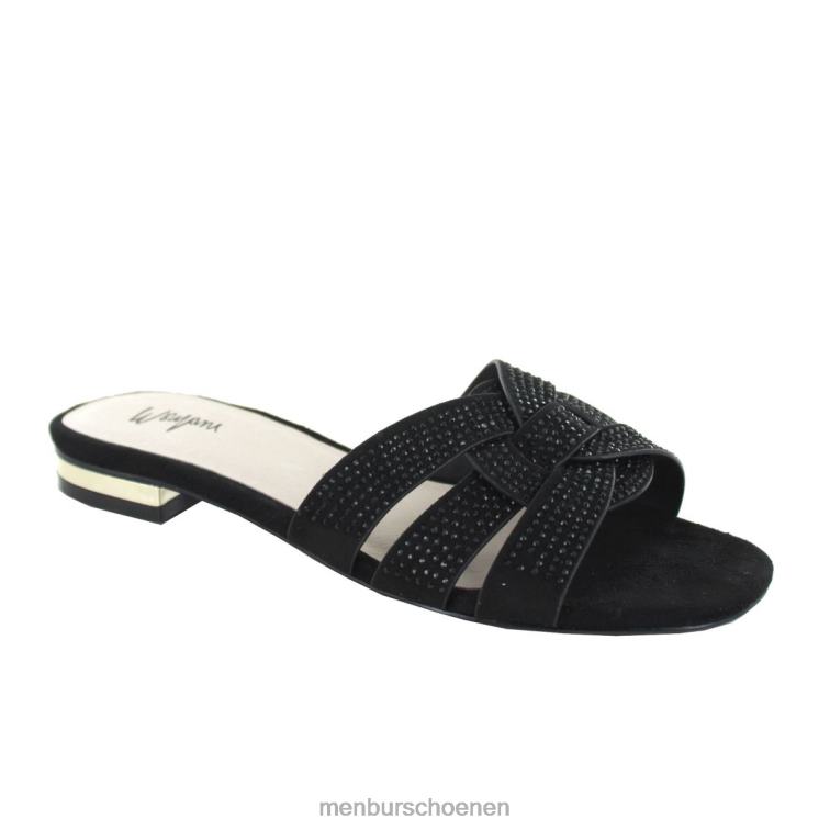 zwart casual chique schoen 64N063336 Vesallo vrouwen Menbur