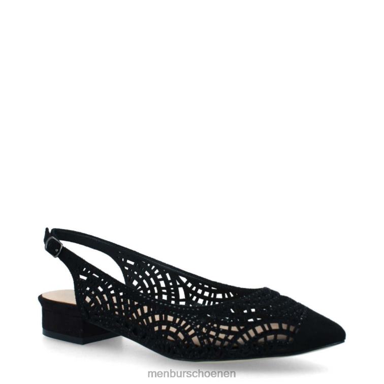 zwart casual chique schoen 64N06334 Tiberina vrouwen Menbur