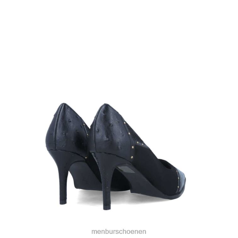 zwart casual chique schoen 64N063374 cerbaro vrouwen Menbur