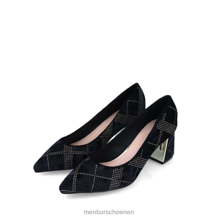 zwart casual chique schoen 64N063396 kampotosto vrouwen Menbur