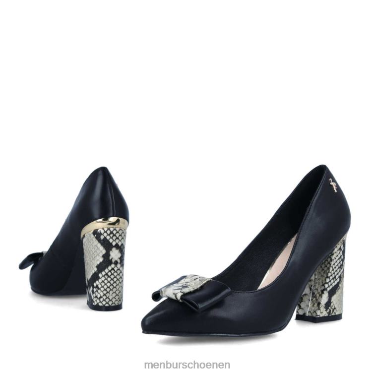 zwart casual chique schoen 64N063405 capalbio vrouwen Menbur