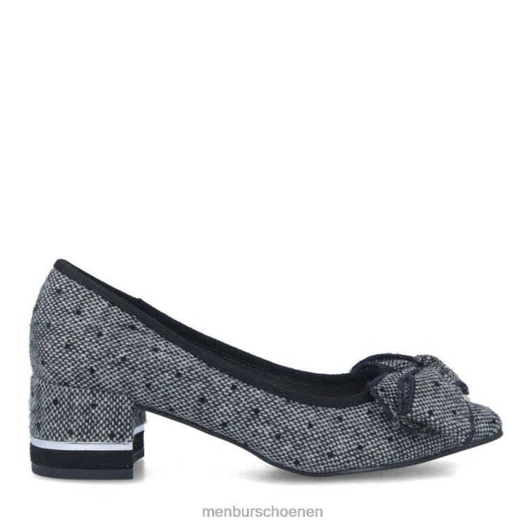 zwart casual chique schoen 64N063410 fitalia vrouwen Menbur