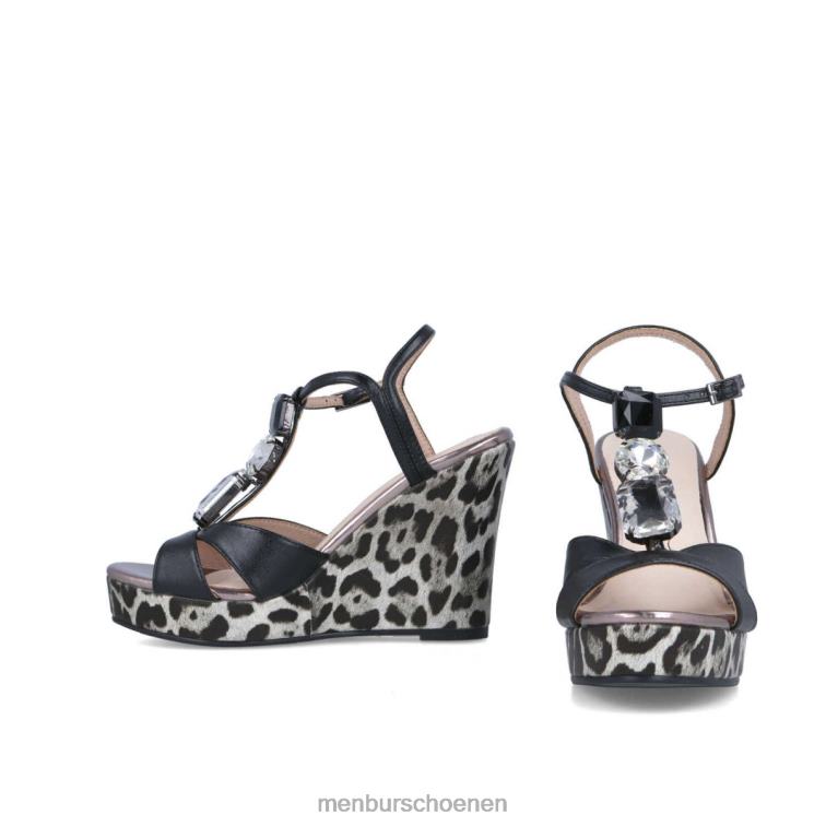 zwart casual chique schoen 64N063438 beledigen vrouwen Menbur