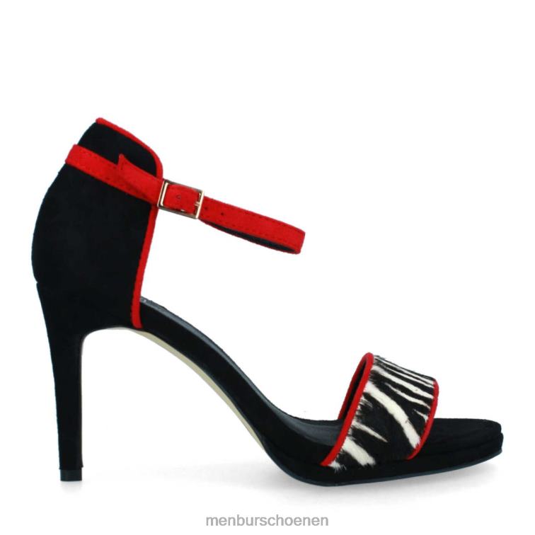 zwart casual chique schoen 64N06344 archi vrouwen Menbur