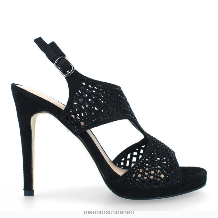 zwart casual chique schoen 64N06351 torrione vrouwen Menbur