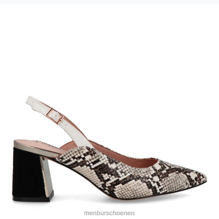 zwart casual chique schoen 64N063522 gebonden vrouwen Menbur