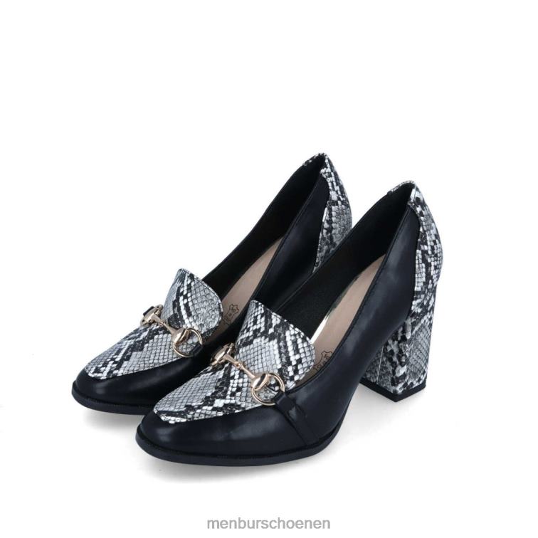 zwart casual chique schoen 64N06404 lupiia vrouwen Menbur