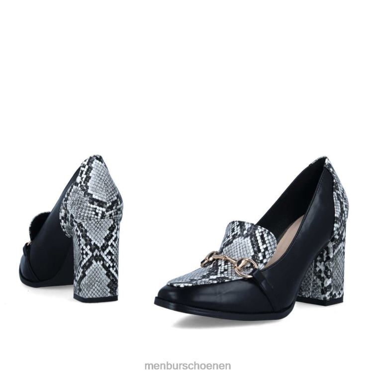 zwart casual chique schoen 64N06404 lupiia vrouwen Menbur