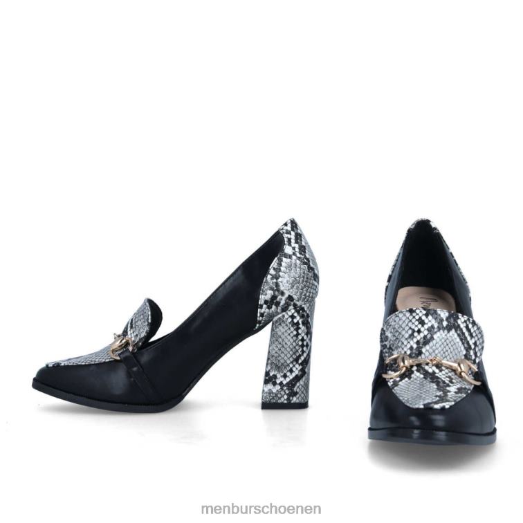 zwart casual chique schoen 64N06404 lupiia vrouwen Menbur