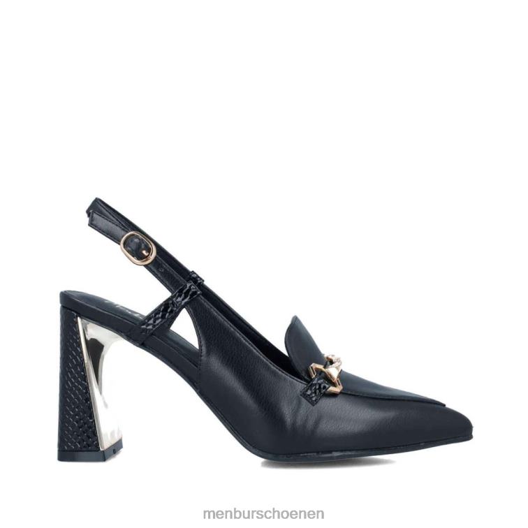 zwart casual chique schoen 64N06445 octanen vrouwen Menbur