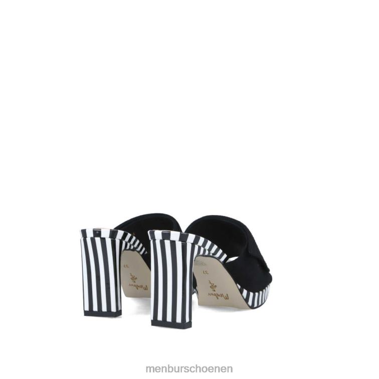 zwart casual chique schoen 64N06476 bosellina vrouwen Menbur