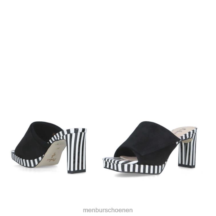 zwart casual chique schoen 64N06476 bosellina vrouwen Menbur