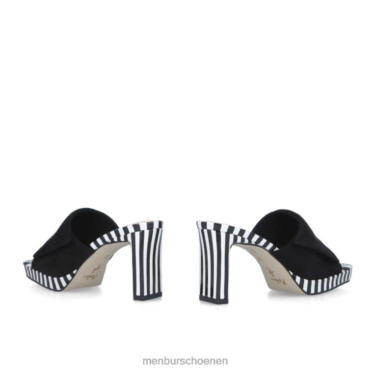 zwart casual chique schoen 64N06476 bosellina vrouwen Menbur