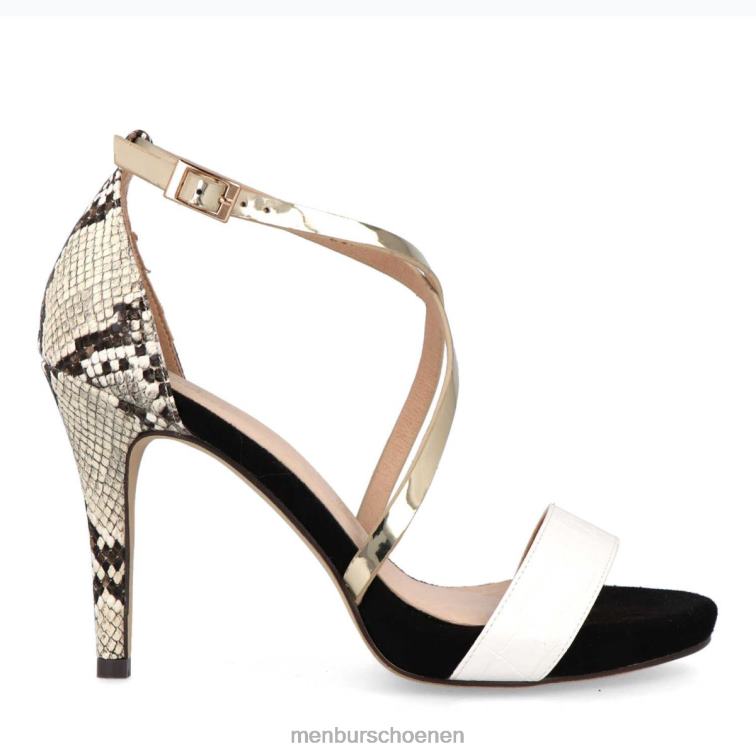 zwart casual chique schoen 64N06493 lupotto vrouwen Menbur