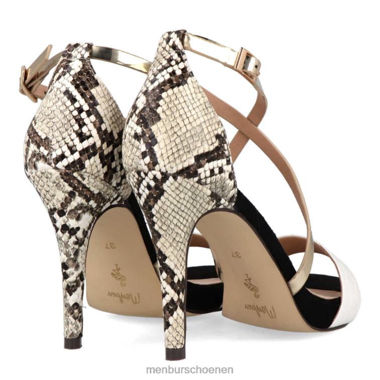 zwart casual chique schoen 64N06493 lupotto vrouwen Menbur