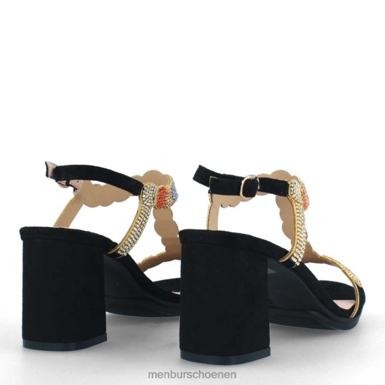 zwart casual chique schoen 64N06496 bolano vrouwen Menbur