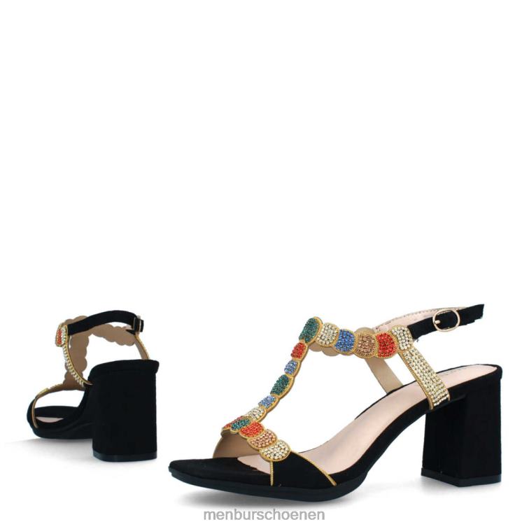 zwart casual chique schoen 64N06496 bolano vrouwen Menbur