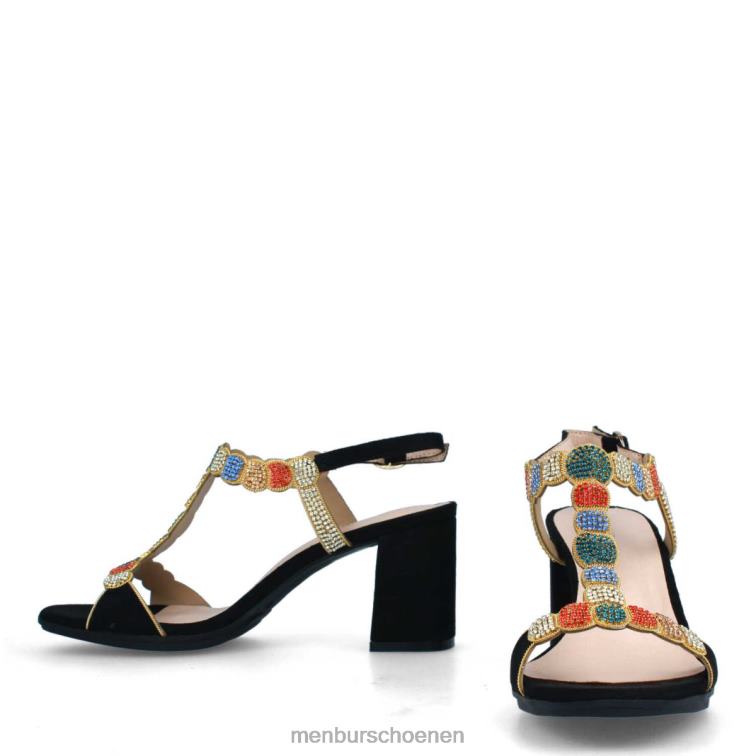 zwart casual chique schoen 64N06496 bolano vrouwen Menbur