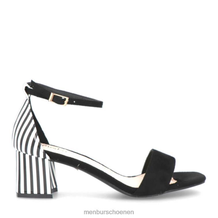 zwart casual chique schoen 64N06509 zegen vrouwen Menbur