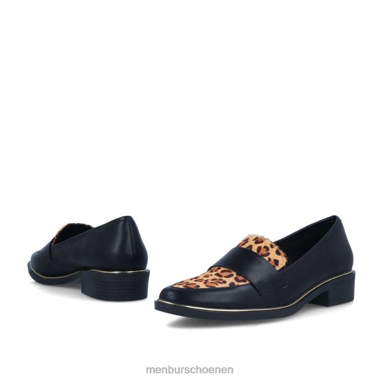 zwart casual chique schoen 64N06512 capodimonte vrouwen Menbur