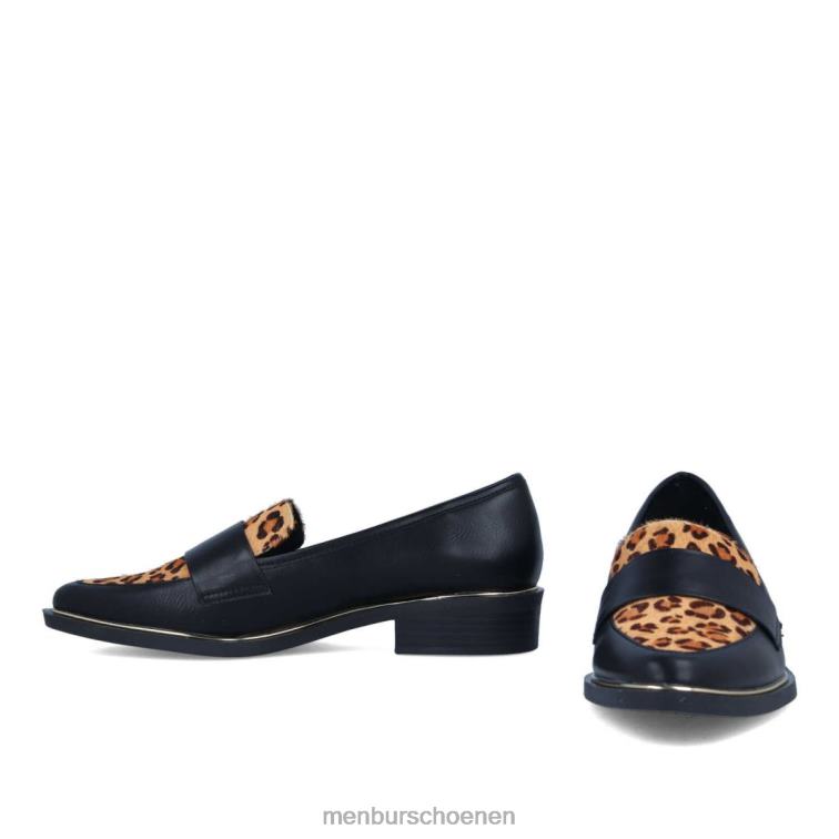 zwart casual chique schoen 64N06512 capodimonte vrouwen Menbur