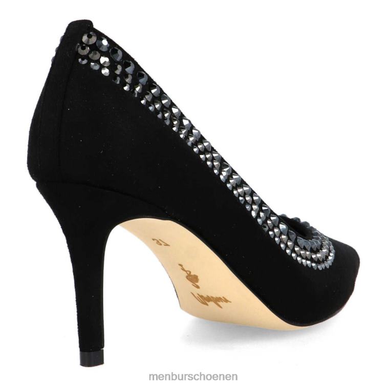 zwart casual chique schoen 64N06542 carpesica vrouwen Menbur