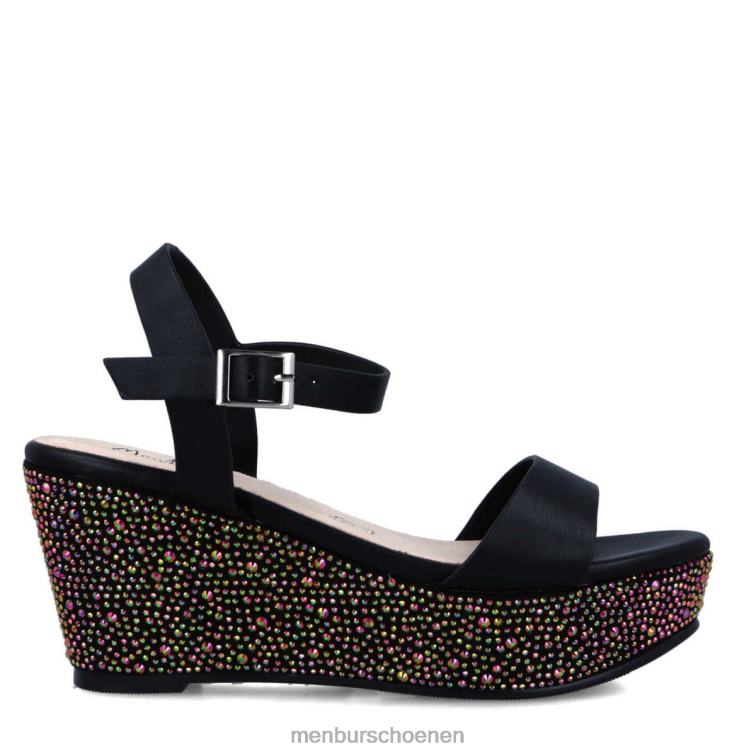 zwart casual chique schoen 64N06547 bluma vrouwen Menbur