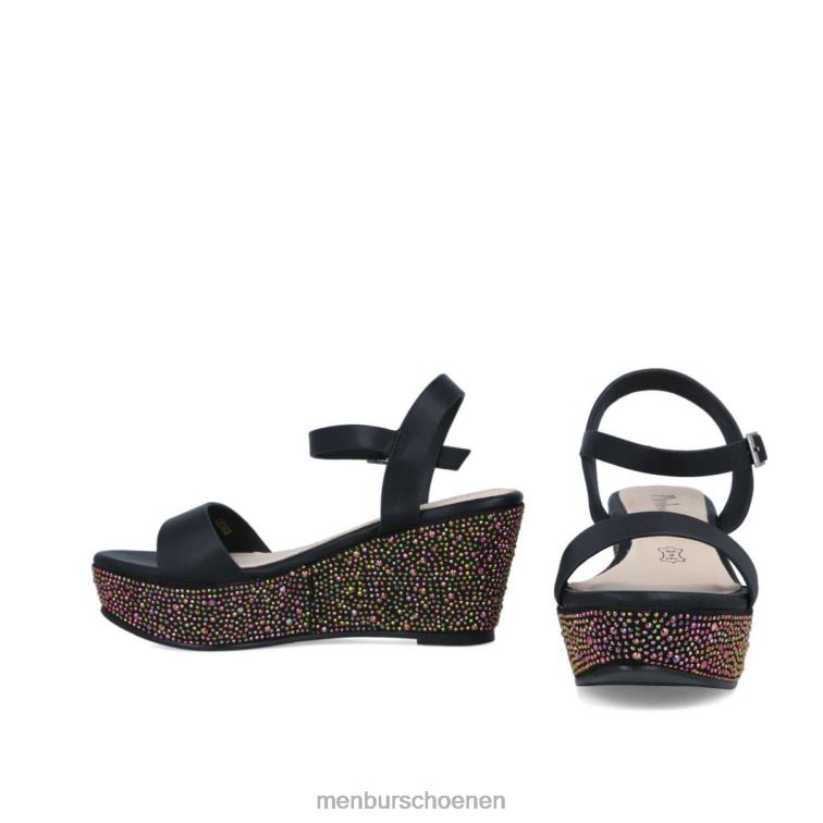 zwart casual chique schoen 64N06547 bluma vrouwen Menbur