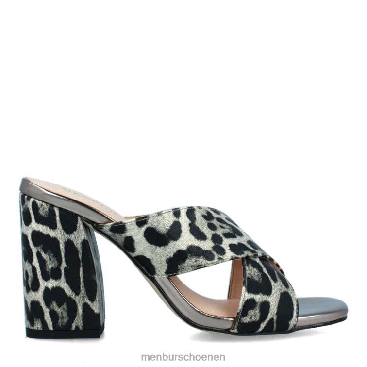 zwart casual chique schoen 64N06548 borio vrouwen Menbur