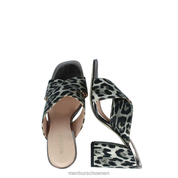 zwart casual chique schoen 64N06548 borio vrouwen Menbur