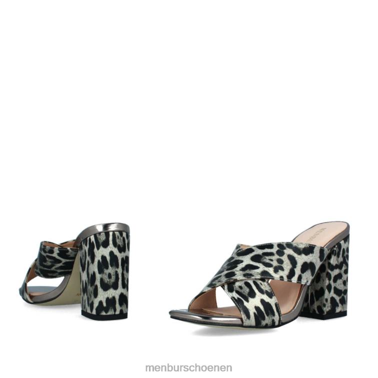 zwart casual chique schoen 64N06548 borio vrouwen Menbur