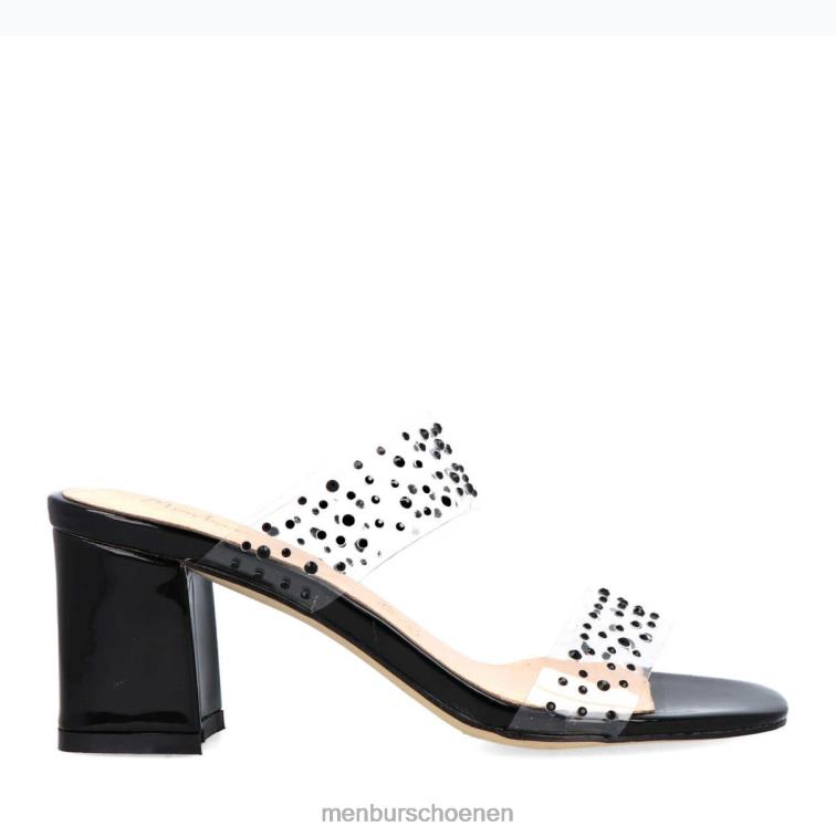 zwart casual chique schoen 64N06558 Piemonte vrouwen Menbur