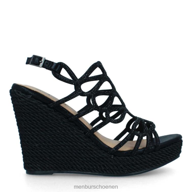 zwart casual chique schoen 64N06559 liefde vrouwen Menbur