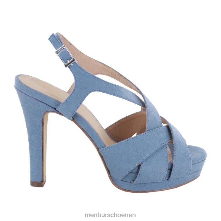 azul medio hoge hakken 64N061075 villatella vrouwen Menbur