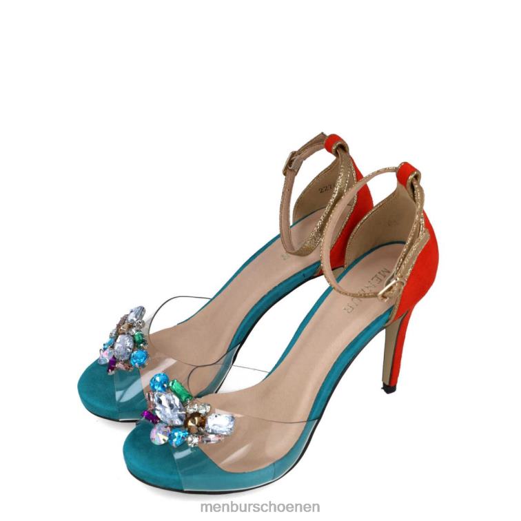 azul medio hoge hakken 64N061275 hiperion vrouwen Menbur