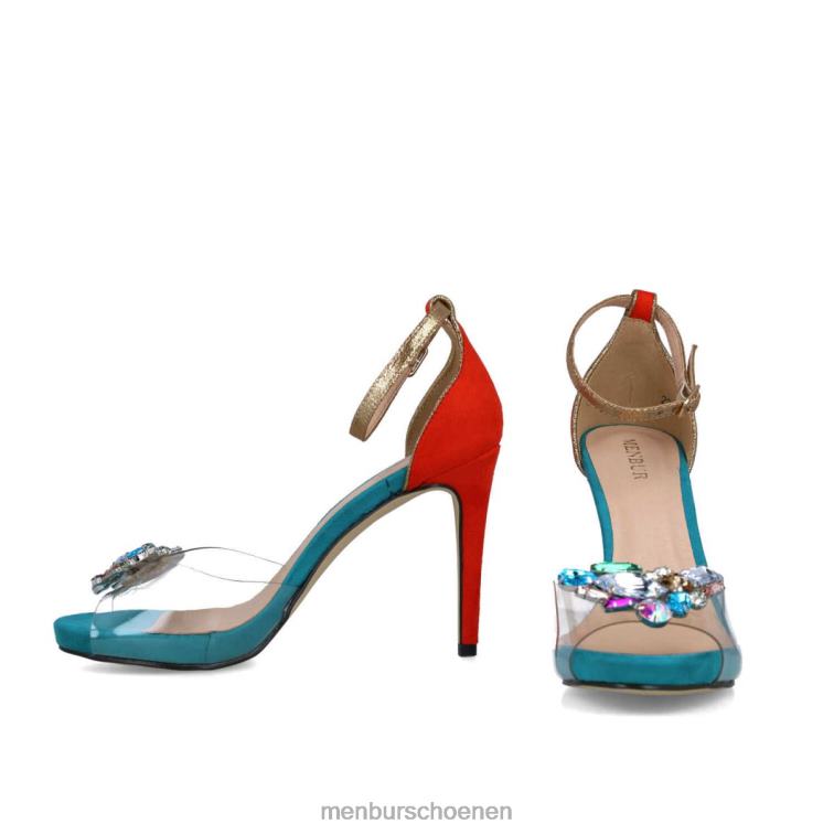 azul medio hoge hakken 64N061275 hiperion vrouwen Menbur