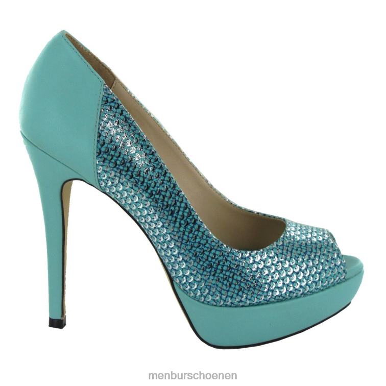 azul medio hoge hakken 64N064707 lanteira vrouwen Menbur