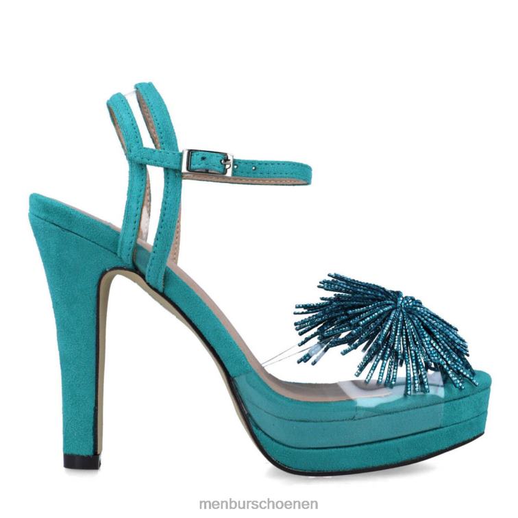 azul medio hoge hakken 64N064819 azzaat vrouwen Menbur