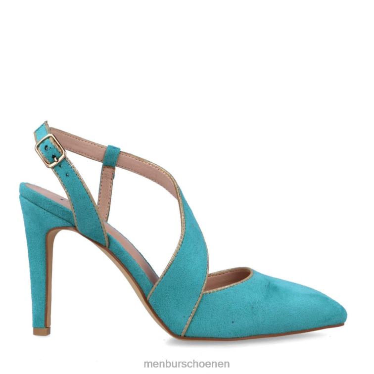 azul medio hoge hakken 64N064823 acis vrouwen Menbur