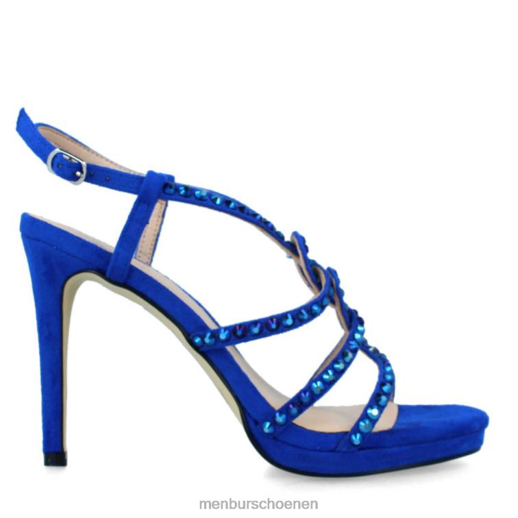 azul medio hoge hakken 64N064905 borgosatollo vrouwen Menbur