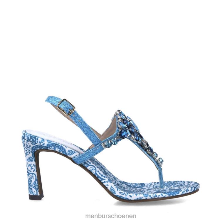 azul medio hoge hakken 64N065516 eier vrouwen Menbur