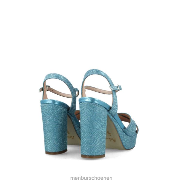 azul medio hoge hakken 64N06871 muletto vrouwen Menbur