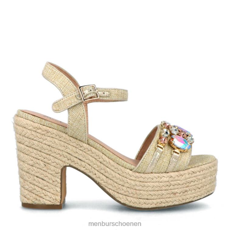 beige hoge hakken 64N061295 basisluis vrouwen Menbur