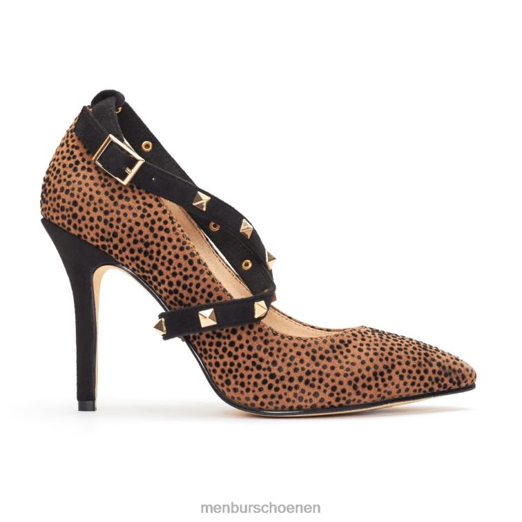 beige hoge hakken 64N061392 lenna vrouwen Menbur